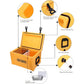 Car Portable Cooler Ultra-Light Hard Cooler Insulated Ice Chest Box, Great for The Beach, Boat Fishing Barbecue, Portable Cooler