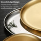 Camping Plate Stainless Steel Tableware Food Container Picnic Dish Cook Utensils Outdoor Tableware