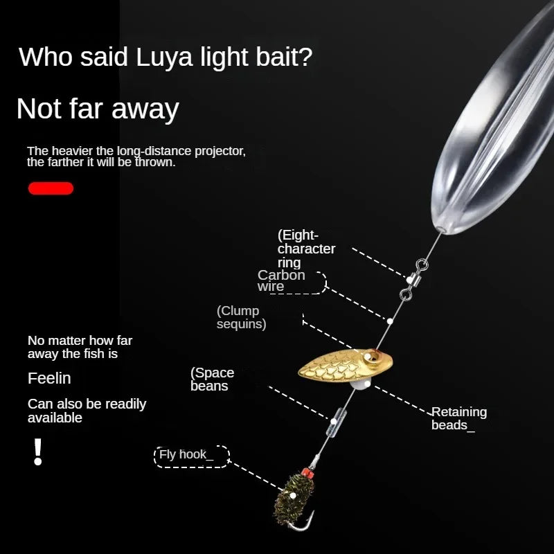 5PCS New Fishing Float Upward Bobber or Sinking Fishing Bobber for Carp Catfish Trout Bass Sea Lure Fishing Tackle Accessories