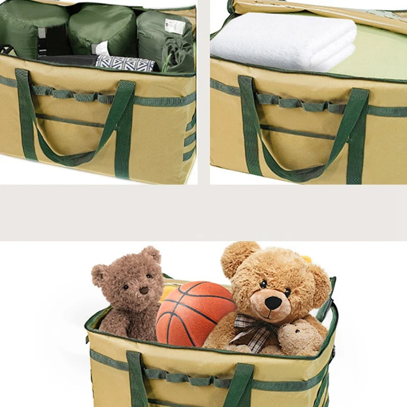 Outdoor Camping Tote Bag Tableware Bag Camping Tool Picnic Travel Bag Outdoor Camping Storage Bag, Durable Fine Workmanship