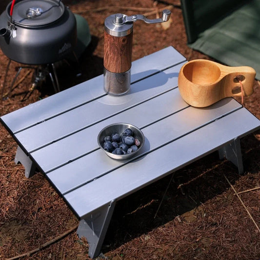 Portable Mini Camping Foldable Table Outdoor Picnic Table Furniture Barbecue Tableware Table with Carry Bag Lightweight Desk