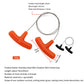 Manual Hand Steel Rope Chain Saw Practical Portable Emergency Survival Gear Steel Wire Kits Travel Tools Outdoor Camping Hiking