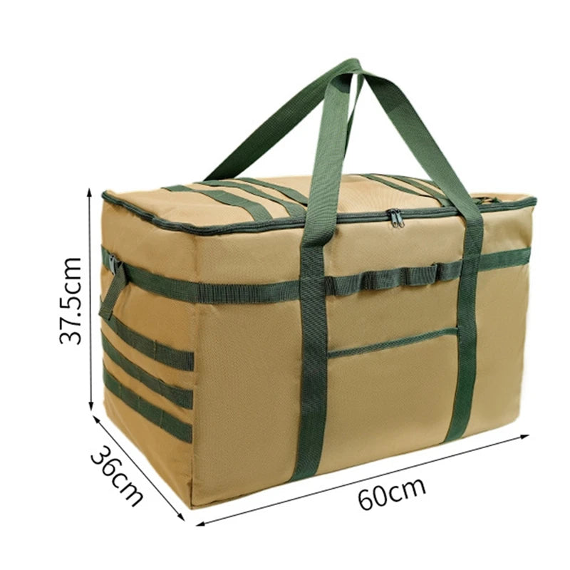 Outdoor Camping Tote Bag Tableware Bag Camping Tool Picnic Travel Bag Outdoor Camping Storage Bag, Durable Fine Workmanship