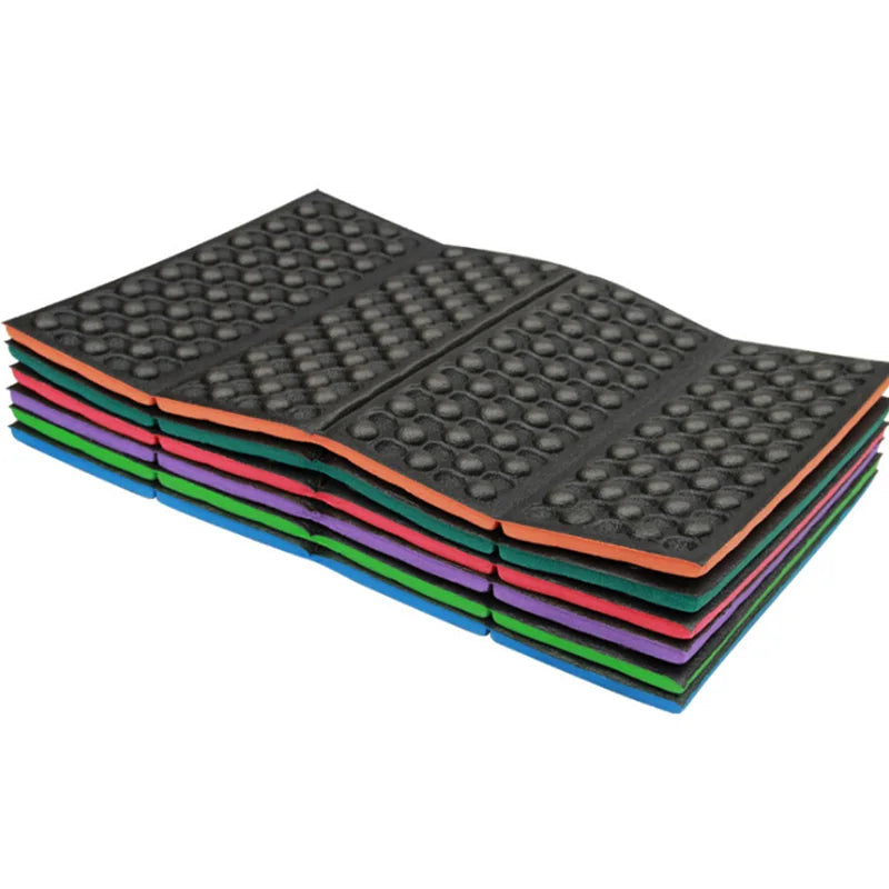 Outdoor Folding Camping Moistureproof Cushion Mattress Pad Soft Waterproof Dual Camping Hiking Picnic Portable Cushion Seat Pad