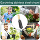 Garden Trowel Garden Shovel With Wood Handle Digging Tool With Hole Garden Spade For Planting Transplanting Lawn And Yard Tools