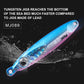Jiggingpro 10g 15g 25g 30g 40g 60g Tungsten Jig Sea Fishing Long Casting Micro Jigs Metal Jig Jigging Lure