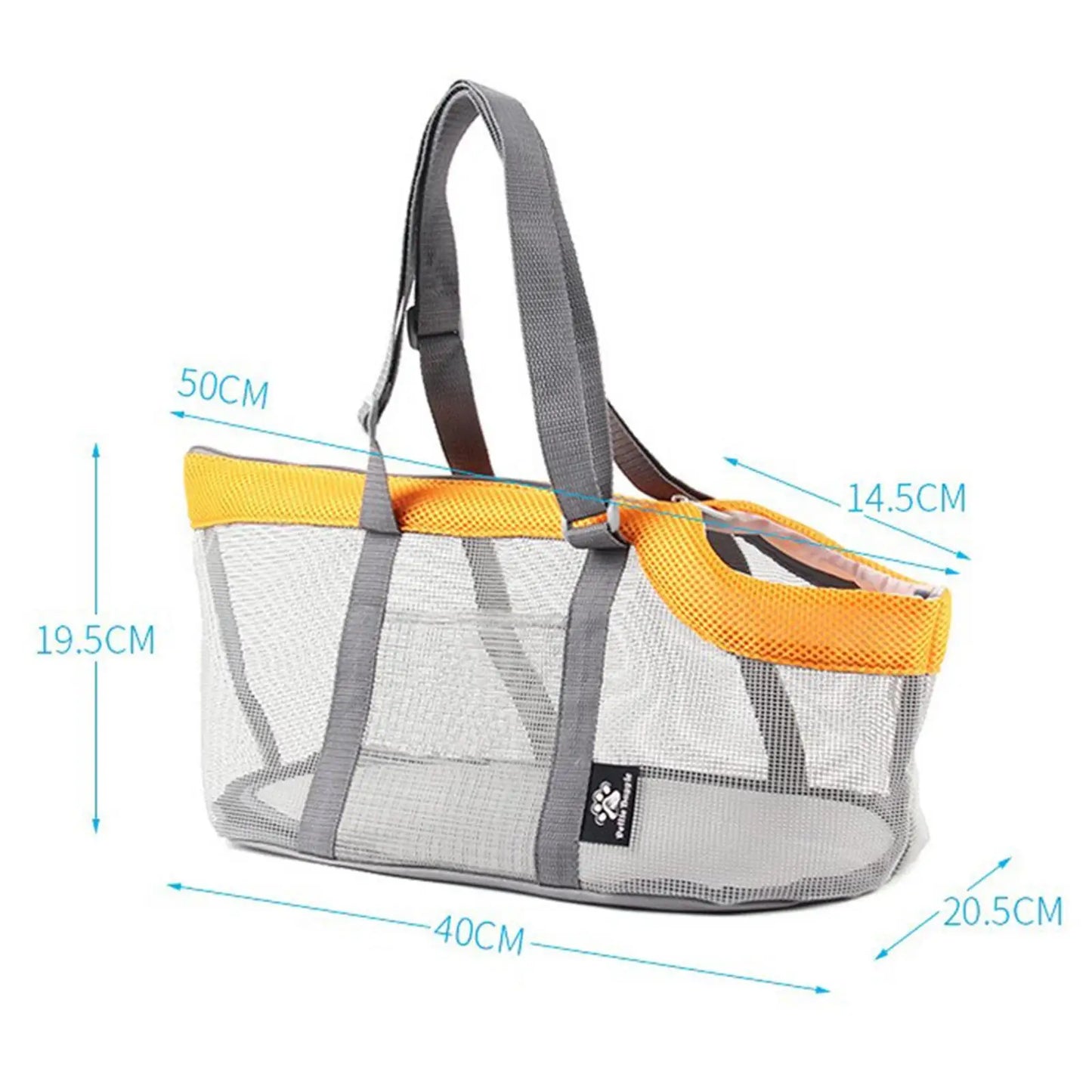 Pet Carrier Bags Adjustable Hand Strap Foldable Pet Carrier Handbag Purse for Small Cats Chihuahua Miniature Dogs