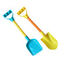 2x Sand Shovels Toys Travel Sandbox Toy Outdoor Toys Sturdy Snow Scoops for Girls Boys Kids Children Toddlers Birthday Gifts