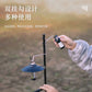 Outdoor Desktop Storage Rack Camping Aluminum Alloy Hanging Rack Picnic BBQ Tableware Multi-purpose Rack Table Side Lamp Rack