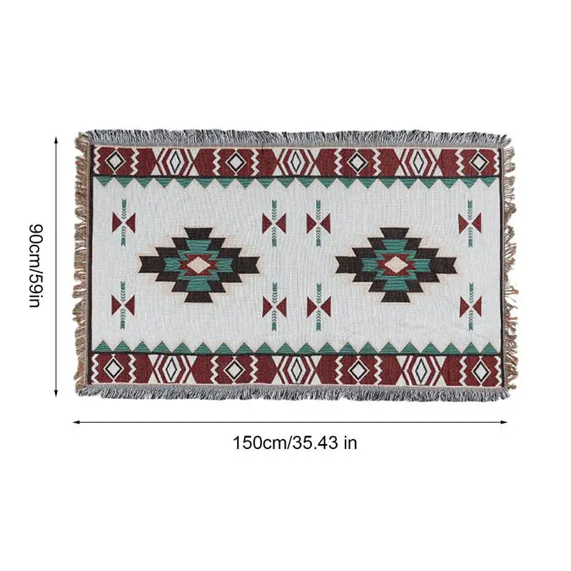 Tribal Blankets Indian Outdoor Rugs Camping Picnic Blanket Boho Decorative Bed Blankets Outdoor Sucre Picnic Mat Travel Rug