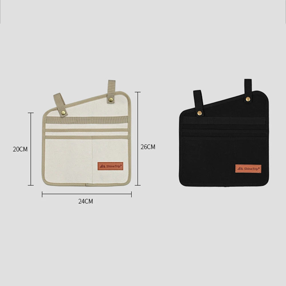 Organizer Pouch Outdoor Fishing Picnic Camping Chair Side Storage Bags Pocket Portable Folding Armrest Hanging Sundries Pouch