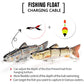 NEW 3.5in Automatic Swimbait Robotic Electric Fishing Lure Auto Multi Jointed Bait USB Rechargeable Wobbler Pesca Accessories