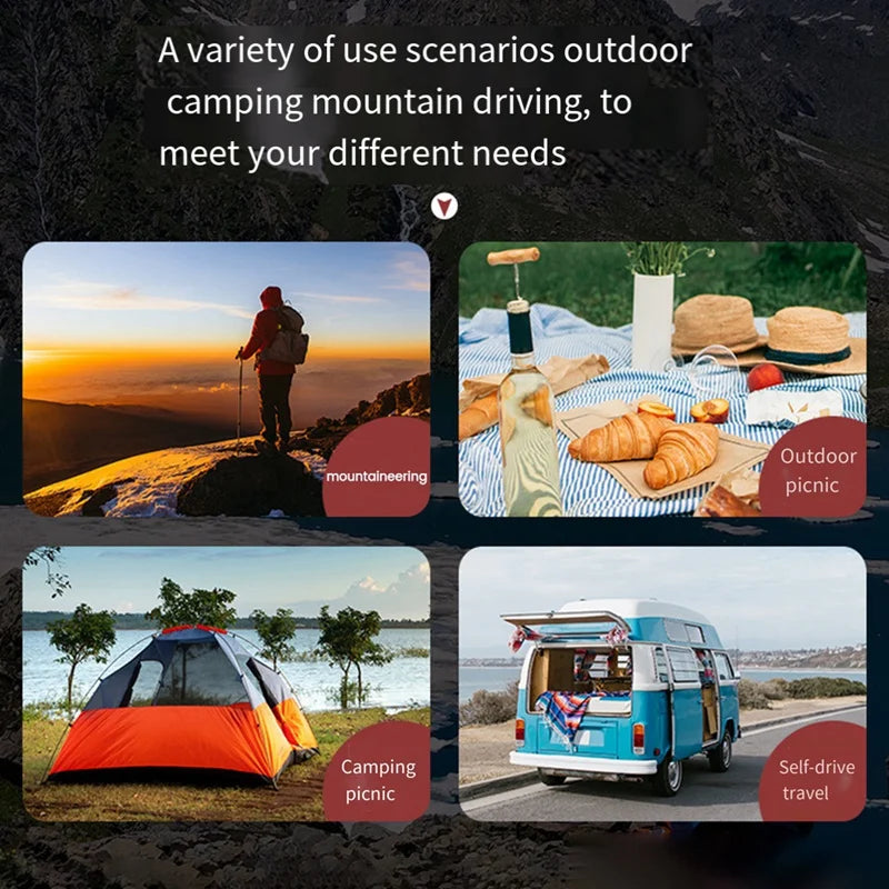 Titanium Alloy Chopsticks Portable Outdoor Traveling Camping Tableware Non-Toxic Non-Slip Picnic Tool