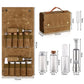 Outdoor Seasoning Bottle Set Portable Spice Bag Foldable Spice Bag Set for Outdoor Picnic Bbq Portable Condiment for Travel