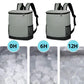 Insulated Backpack Capacity Leak-proof Insulated Cooler Bag with Zipper Closure for Camping Supplies Portable Ice Chest Box
