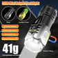 Powerful Pocket Flashlight Led Waterproof 5 Gear Portable Camping Flashlight Usb Charging Outdoor Hand Torch for Camping Fishing