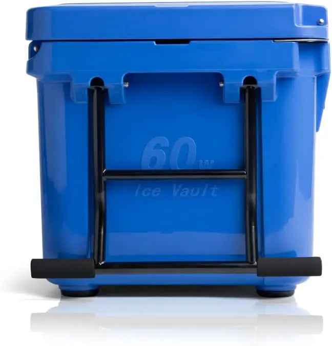Blue Coolers Ice Vault – 60 Quart, Roto-Molded  Cooler  Large Ice Chest Holds up to 10 Days