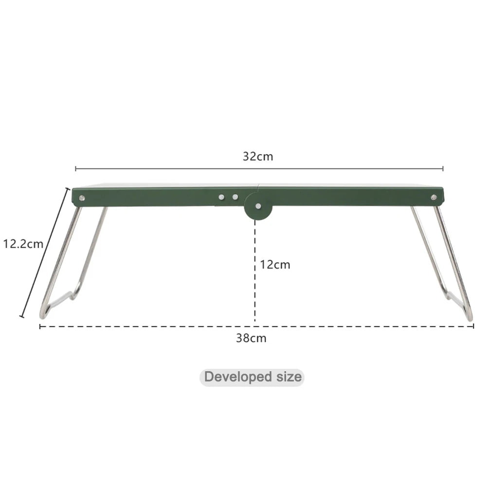 1pc Folding Table Portable Outdoor 5052 Aluminum Alloy Picnic Table Adjustable Portable Table Ultralight Garden Picnic Camping