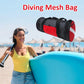 Diving Mesh Bag Diving Snorkel Gear Bags Large Beach Totes Mesh Duffle Bag With Shoulder Strap 78L diving storage net bag