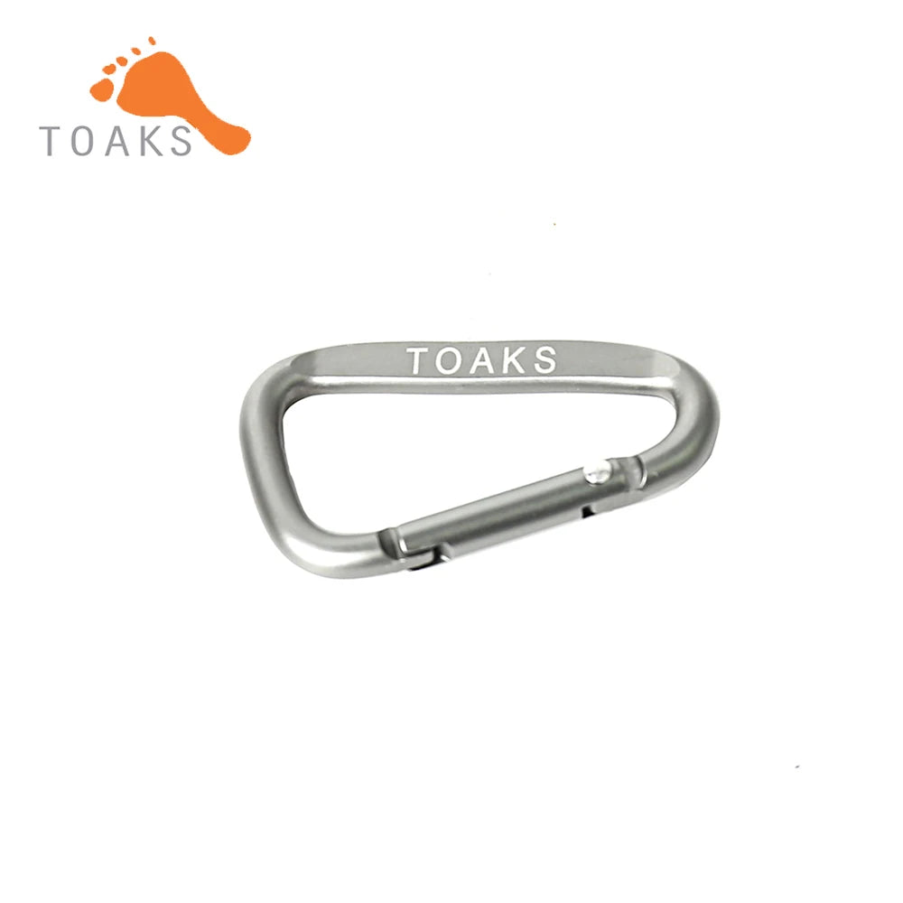TOAKS SLV-02 Titanium 3-Pieces Cutlery Set Semi-Polished Outdoor Picnic and Household Dual-Use Fork Tableware Spoon