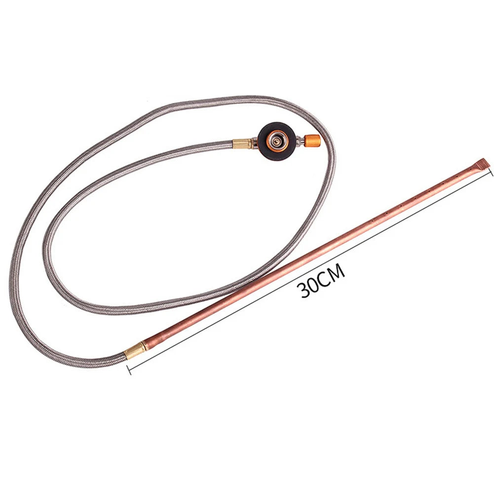 Gas Appliance Fires Starter Air Duct Aluminum Alloy+copper Flexible Hose For Cooking Picnic BBQ Lightweight Universal Brand New