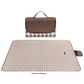 Outdoor Picnic Blanket Extra Beach Blanket Foldable Waterproof Sand Mat for Beach Camping Hiking Brown