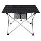 Ultralight Portable Folding Camping Table Compact Roll Up Tables with Carrying Bag for Outdoor Camping Hiking Picnic