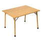 Camp Tables Portable Foldable Wooden Picnic Table Wooden Picnic Table Lightweight Wooden Outdoor Table For Cooking Picnic Camp