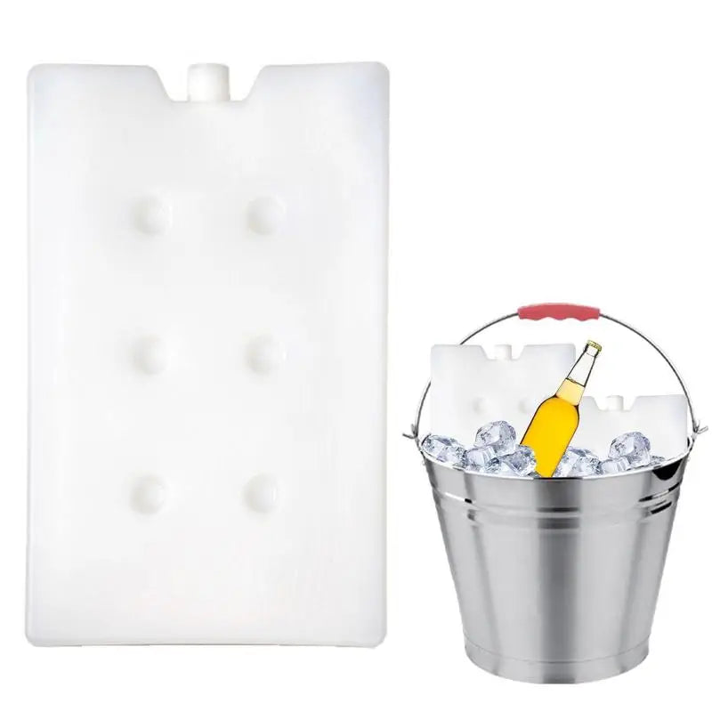Reusable Gel Freezer Pack Refrigerator Ice Blocks Ice Crystal Box Cold Freezer Pack Picnic Fresh Food Cooler Water Injection Box