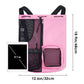 Nylon Swim Bag Portable Swimming Wet Pocket Drawstring Backpack Workout Gear Mesh Beach Backpack Swimmers