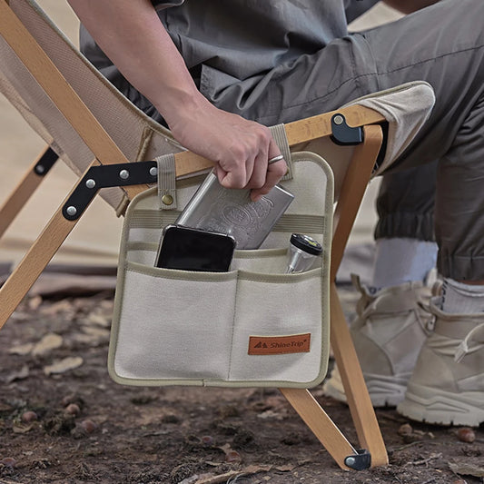 Organizer Pouch Outdoor Fishing Picnic Camping Chair Side Storage Bags Pocket Portable Folding Armrest Hanging Sundries Pouch