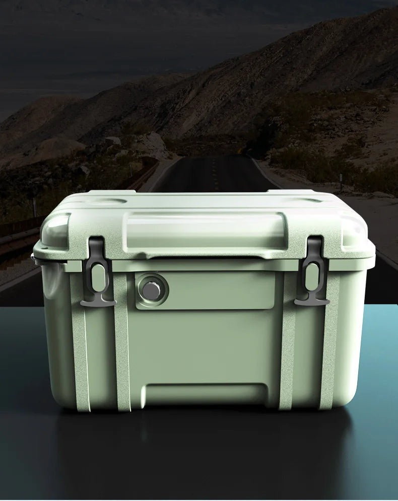 Custom logo cooler box ice chest cooling beers food for outdoor camping fishing BBQ