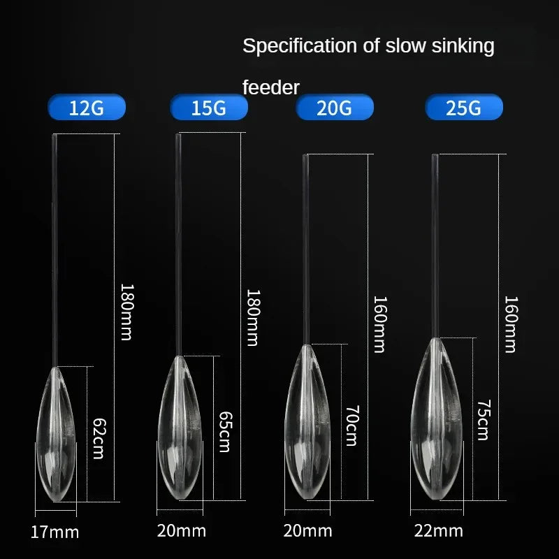 5PCS New Fishing Float Upward Bobber or Sinking Fishing Bobber for Carp Catfish Trout Bass Sea Lure Fishing Tackle Accessories