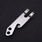 YD61 Mini Edc Gear Pocket Suspension Clip Hanger Tool for Key Ring Keychain Buckles Mini Clips Camping Hiking Outdoor Tools