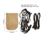 Camping Storage Lanyard 26 Hanging Hole Multifunctional Outdoor Clothesline For Backpacking Picnic Traveling Fishing