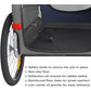 Premium Large/XL Pet Bike Trailer & Stroller for Large Sized Dog or Multiple Small Dogs,Low Center of Gravity Easy Folding Frame