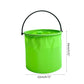 Beach Sand Play Bucket Toy Folding Collapsible Bucket Gardening Tool Outdoor Sand Pool Play Tool Toy Kids Summer Favor Dropship