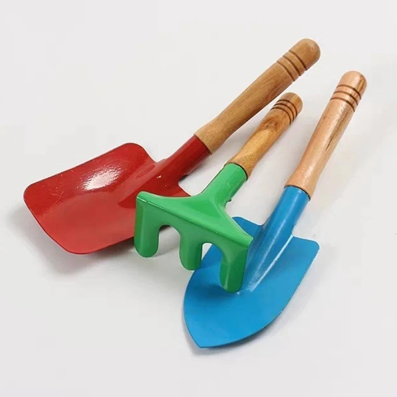 3pcs/Set Beach Shovel Toy Kids Outdoor Digging Sand Shovel Play Sand Tool Summer Beach Playing Shovels Play House Toys