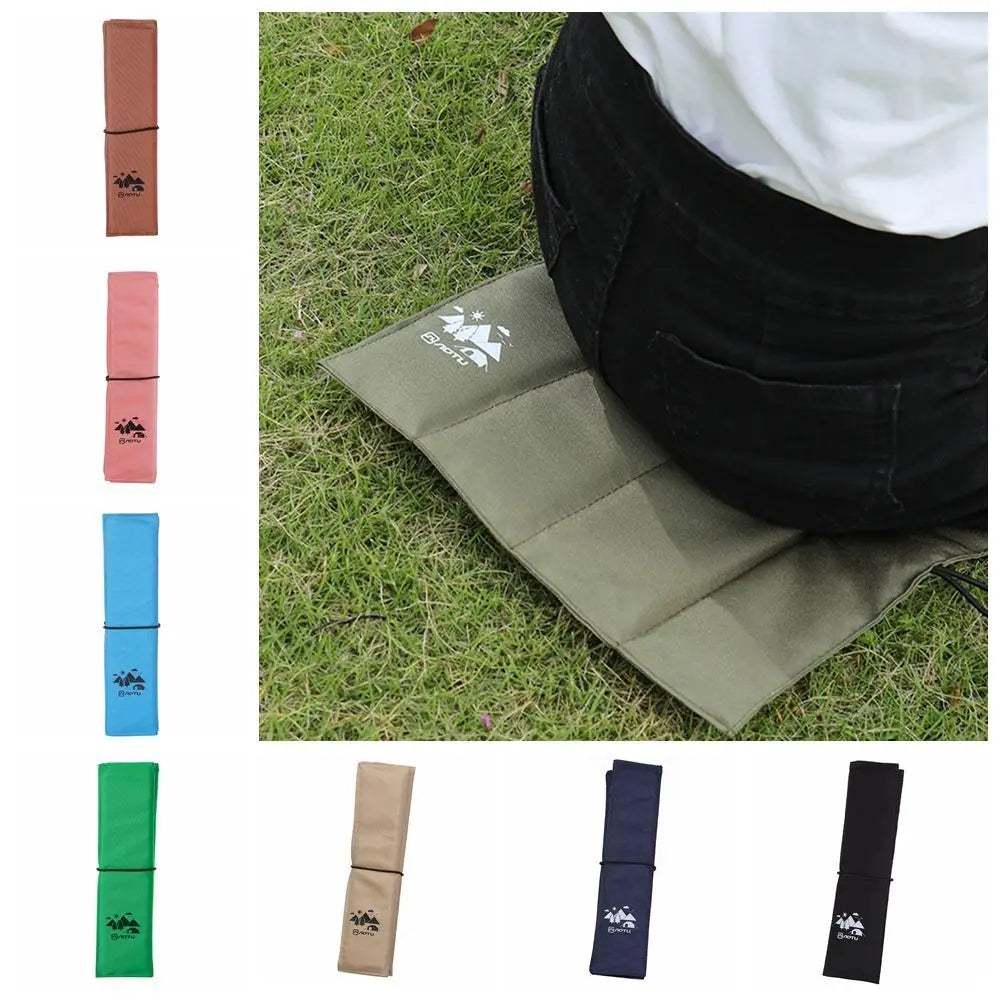 Portable Foldable Mat for Camping Oxford Cloth Waterproof Picnic Mat Lightweight Heat-insulating Camping Sit Pad Trekking