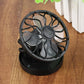 Solar Mini Fans Do Not Require Charging, Making Them Convenient for Adults and Children To Carry Camping Gear