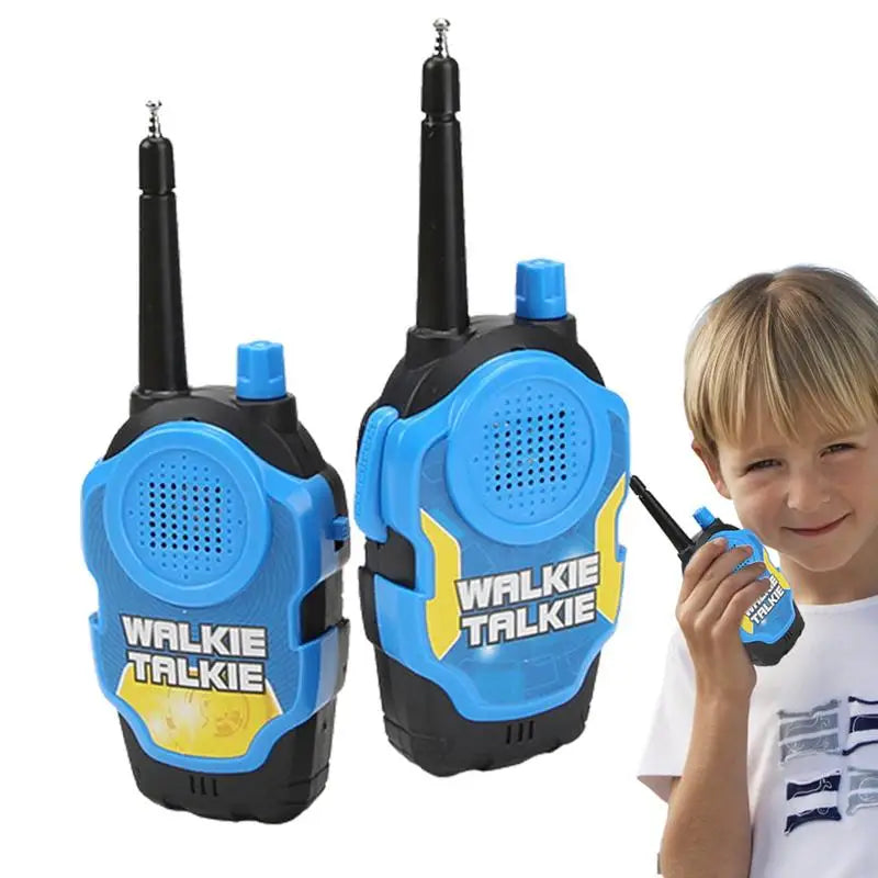 Kids Walkie Talkie Family Portable Walky Talky 2-Piece Family Walkie-Talkies For Outdoor Hiking Camping Children's Gifts For