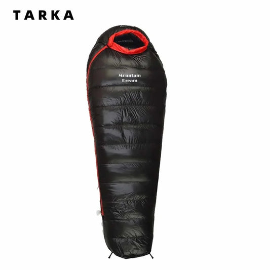 TARKA Adult Mummy Sleeping Bags Thicken Warm Duck Down Sleeping Bag Ultralight Sleeping Bags for Camping Trekking Mountaineering