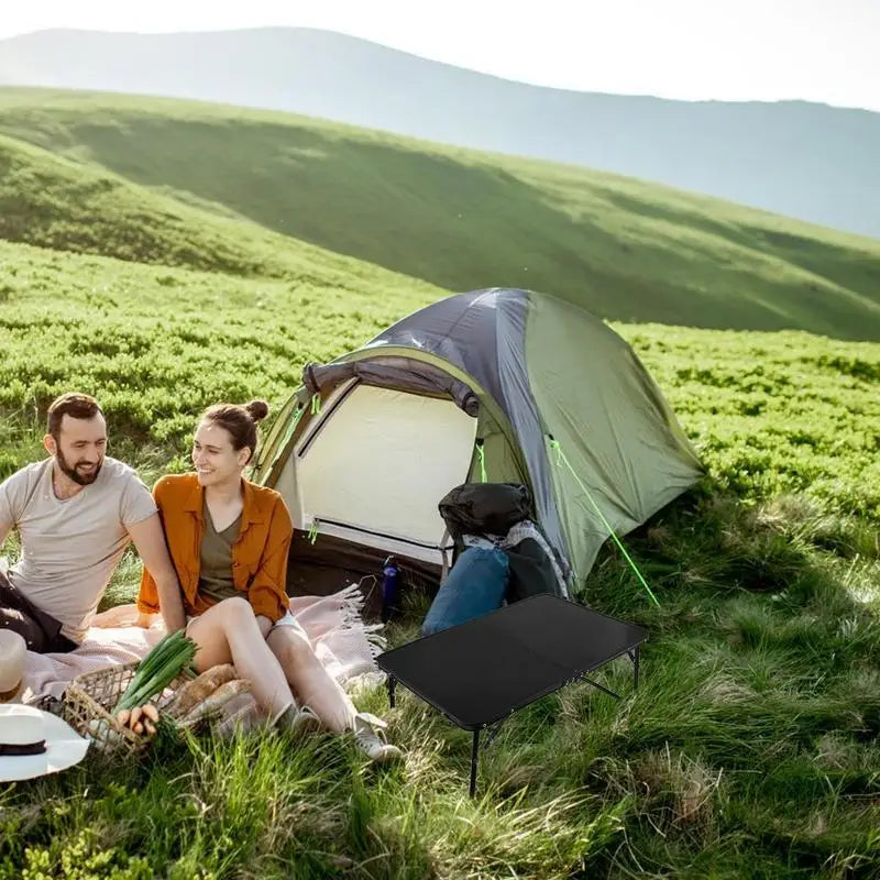 Small Camping Table High Strength Portable Folding Table Compact Picnic Tables Stable Design Versatile Camping Table For Outdoor