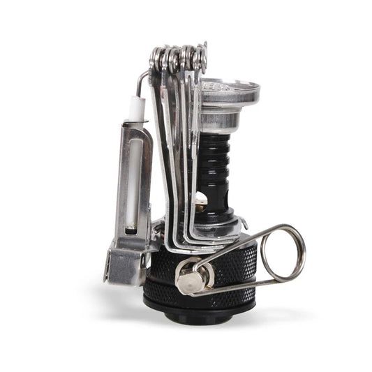 Camping Accessories Gas Cooker Portable Outdoor Camping Aluminum Alloy Ultra Light Picnic Cooking Camp Stove Survival Furnace