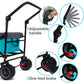 Camping Collapsible Garden Cart for Shopping Heavy Duty Beach Wagon All Terrain Utility Folding Wagon Trolley Hand Carts