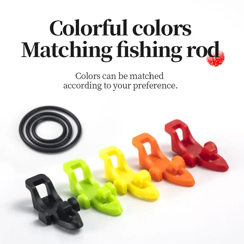 10-30pcs Fishing Rod Pole Hook Keeper Lure Bait Holder Lure Accessories Jig Hooks Safety Keeping Holder Fishing Tool