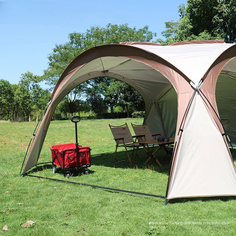 5-8 Outdoor Folding Tent Instant Pop Up Tent Portable Automatic Waterproof Camping Tent With Canopy For Hiking Picnic Family