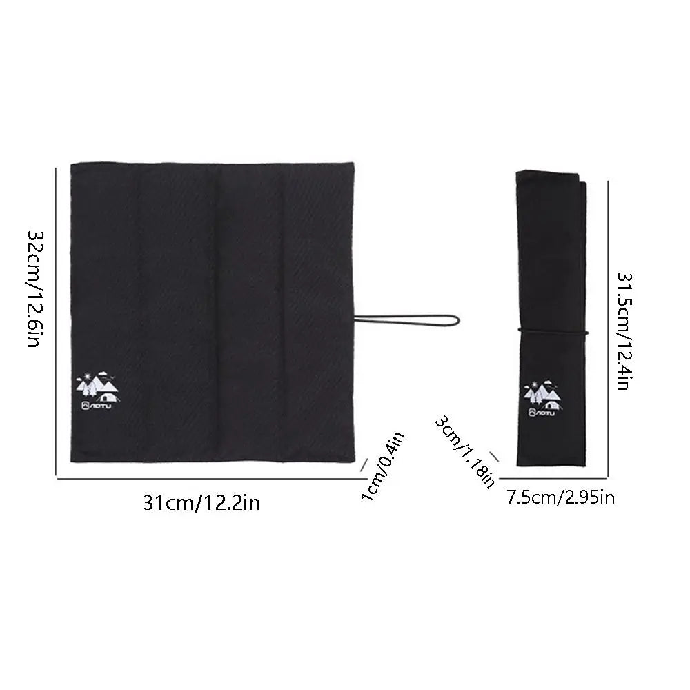 Portable Foldable Mat for Camping Oxford Cloth Waterproof Picnic Mat Lightweight Heat-insulating Camping Sit Pad Trekking
