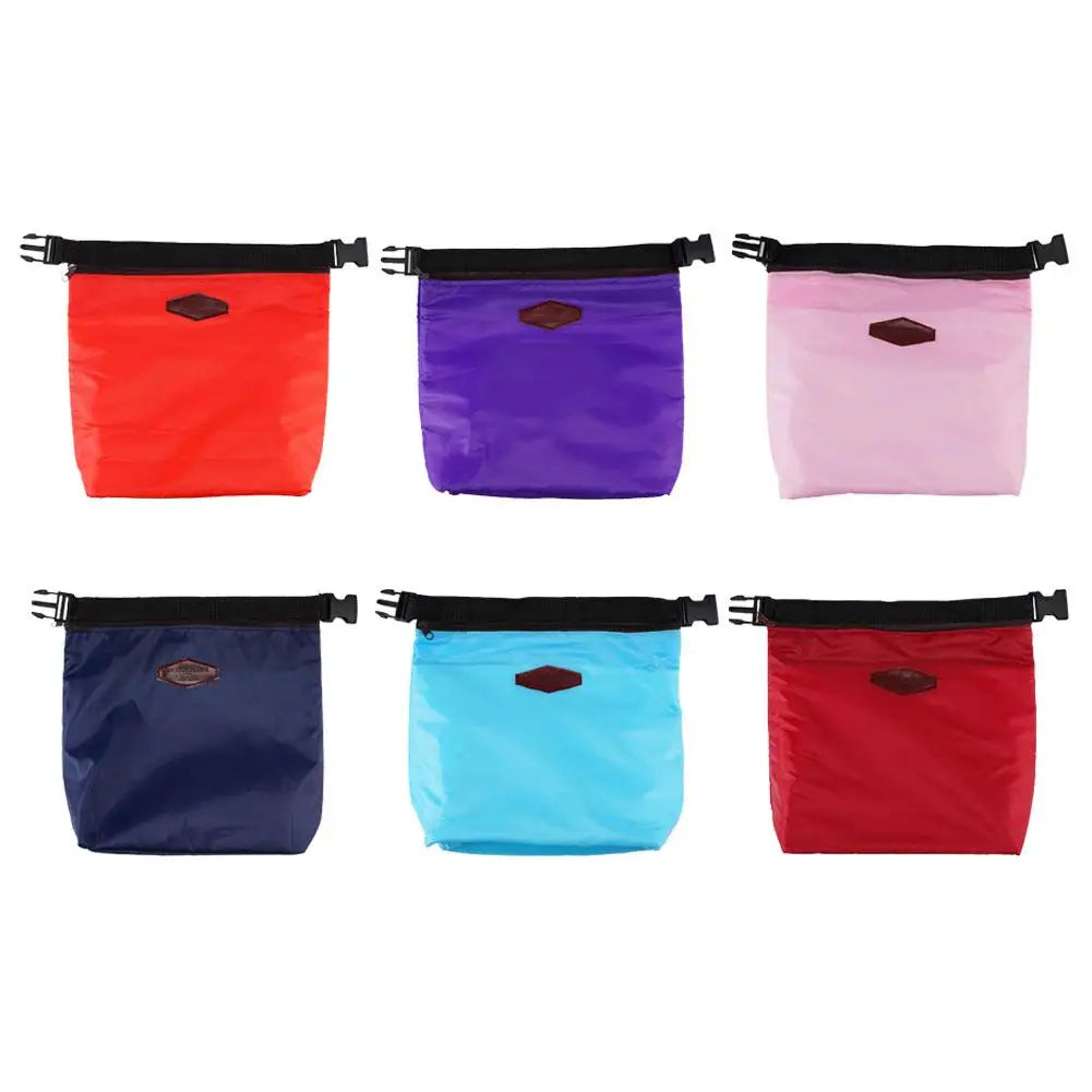 Portable Thermal Insulated Cooler Lunch  Bag Outdoor Lunch Storage Bag Thermal Lunch Organizer Tote Bag For Work School Picnic