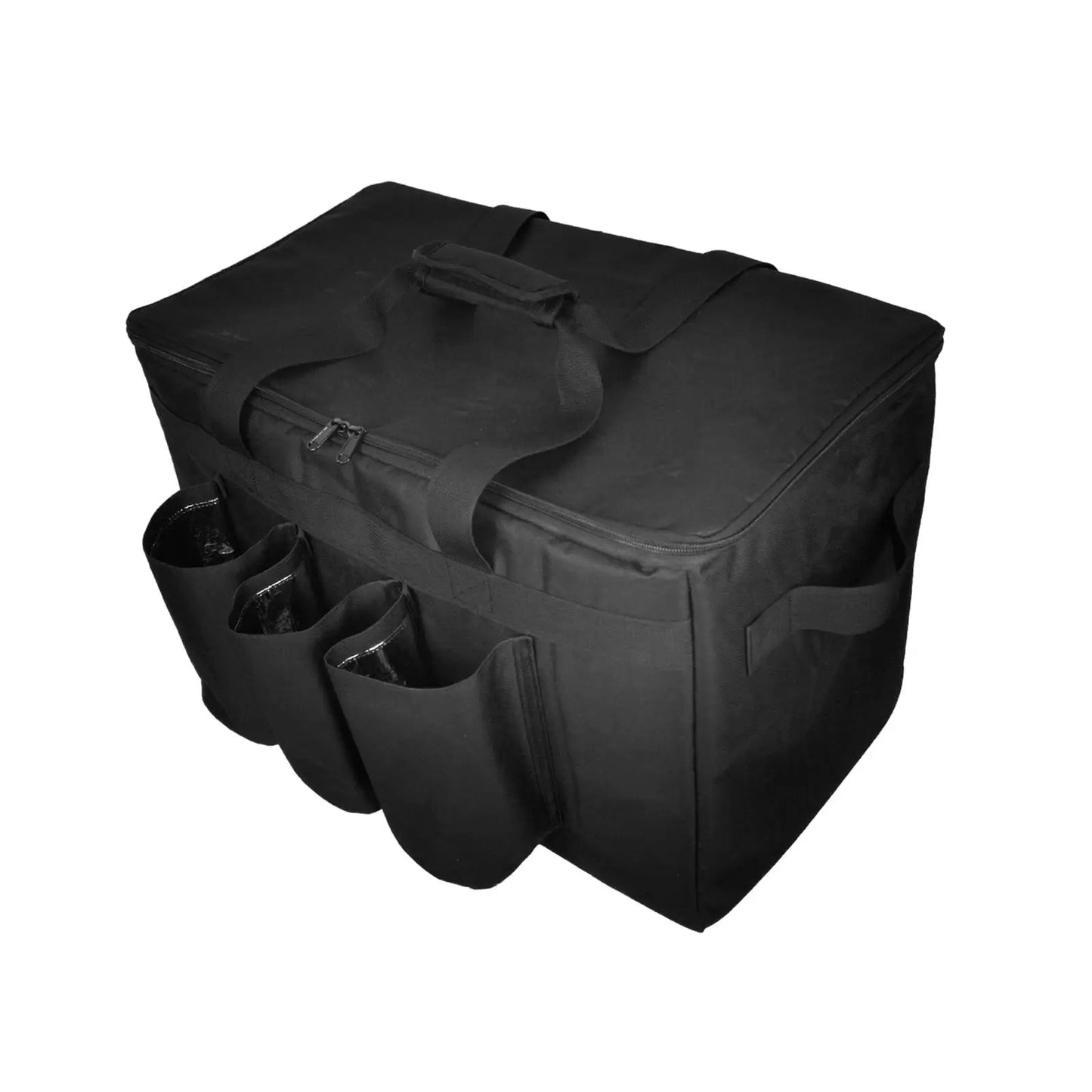Insulated Food Delivery Bag Insulated Picnic Bag Food Warmer Cup Holder for Travel Restaurant Professional Personal Camping